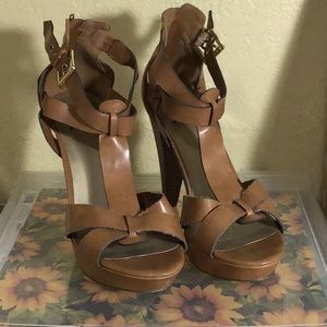 Cognac Heels